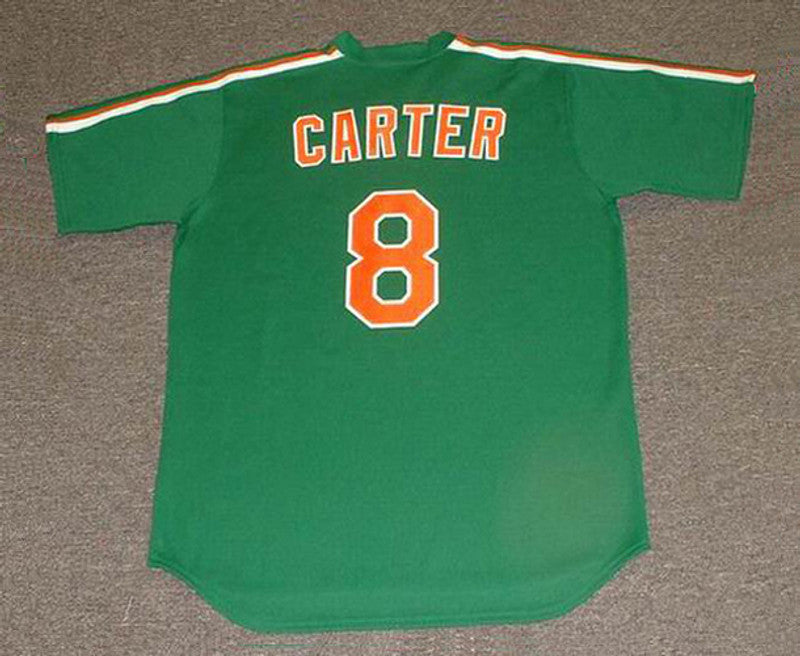 New York Mets Gary Carter St Patricks Day MLB jersey front view