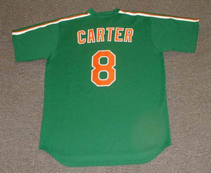 New York Mets Gary Carter St Patricks Day MLB jersey front view