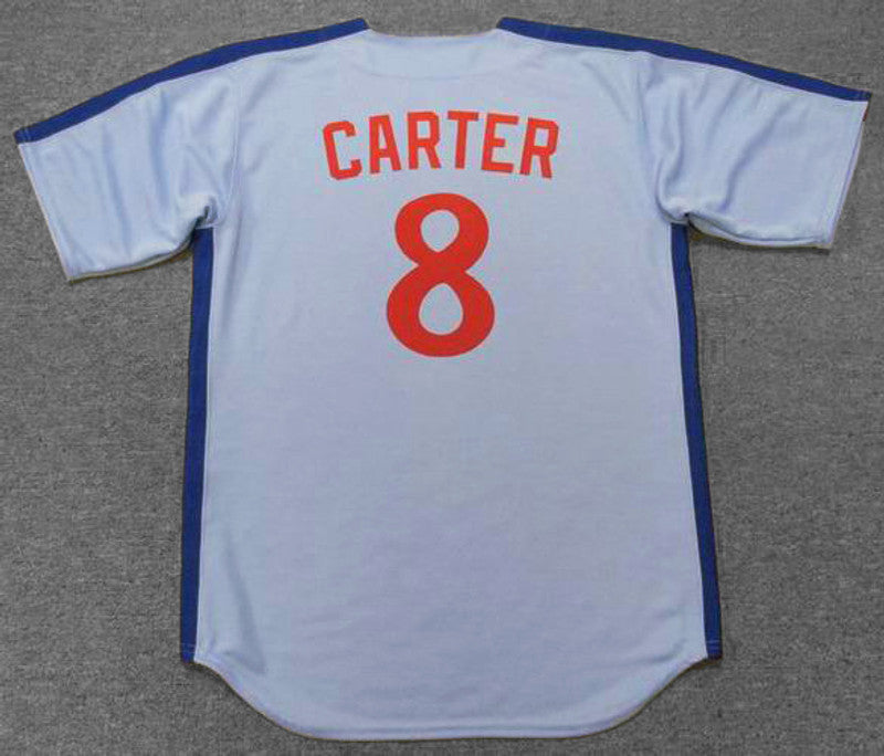 Montreal Expos Gary Carter Cooperstown MLB jersey front view