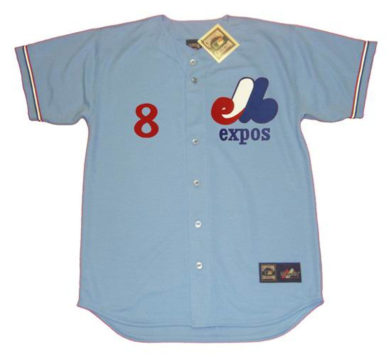 Montreal Expos Gary Carter Cooperstown MLB jersey front view