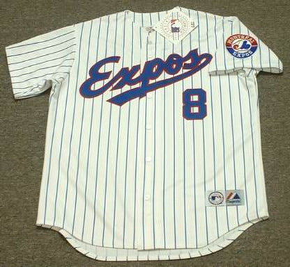Montreal Expos Gary Carter MLB jersey front view