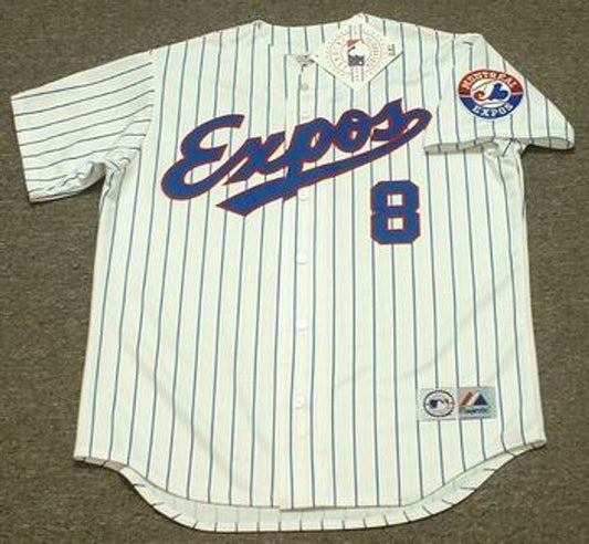 Montreal Expos Gary Carter MLB jersey front view