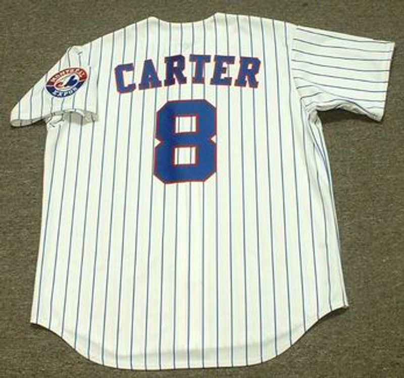 Montreal Expos Gary Carter MLB jersey front view