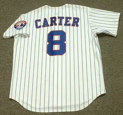 Montreal Expos Gary Carter MLB jersey front view