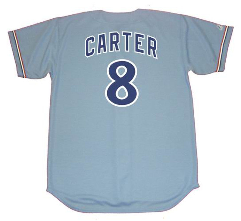 Montreal Expos Gary Carter Cooperstown MLB jersey front view