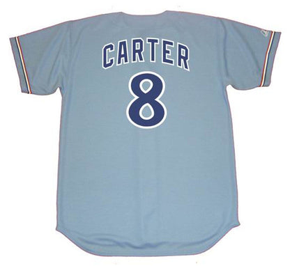 Montreal Expos Gary Carter Cooperstown MLB jersey front view