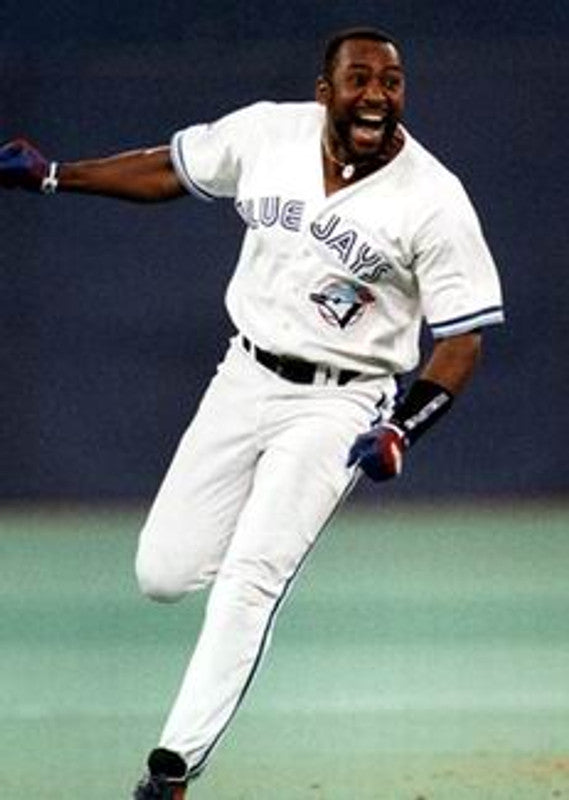Toronto Blue Jays Joe Carter Cooperstown MLB jersey front view