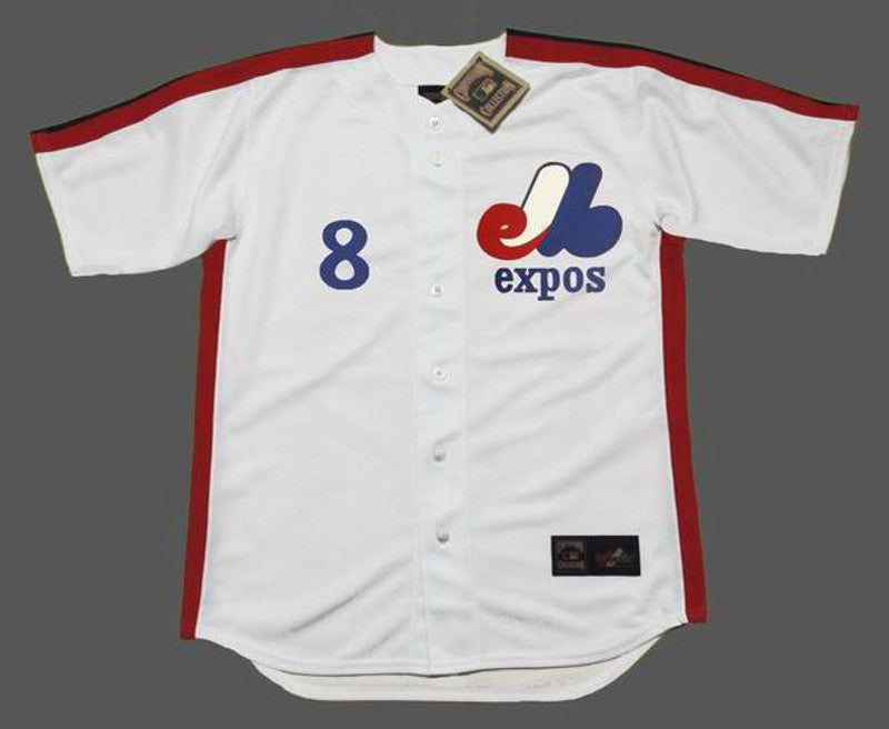 Montreal Expos Gary Carter Cooperstown MLB jersey front view