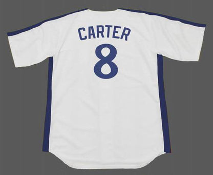 Montreal Expos Gary Carter Cooperstown MLB jersey front view