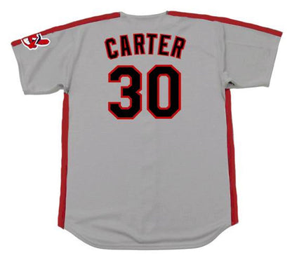 Cleveland Indians Joe Carter MLB jersey front view