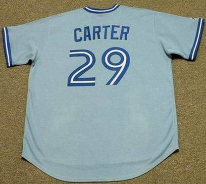 Toronto Blue Jays Joe Carter Cooperstown MLB jersey front view