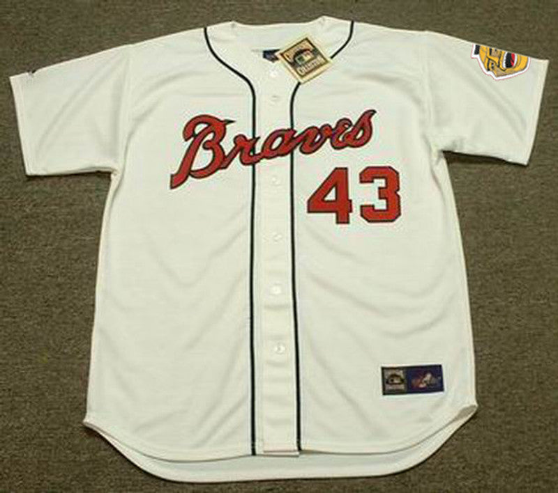Atlanta Braves Rico Carty Cooperstown MLB jersey front view