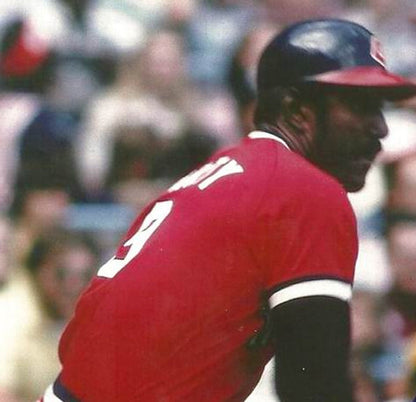 Cleveland Indians Rico Carty Cooperstown MLB jersey front view