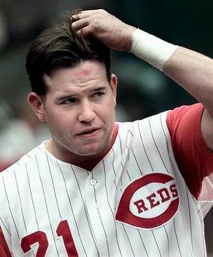 Cincinnati Reds Sean Casey MLB jersey front view