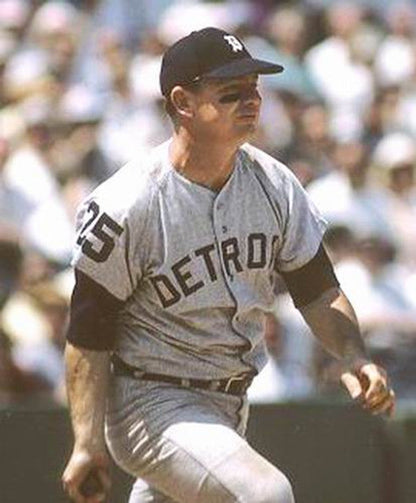 Detroit Tigers Norm Cash Cooperstown MLB jersey front view