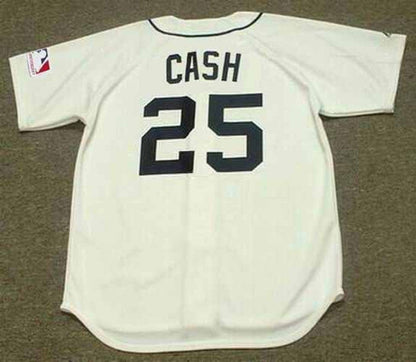 Detroit Tigers Norm Cash MLB jersey front view