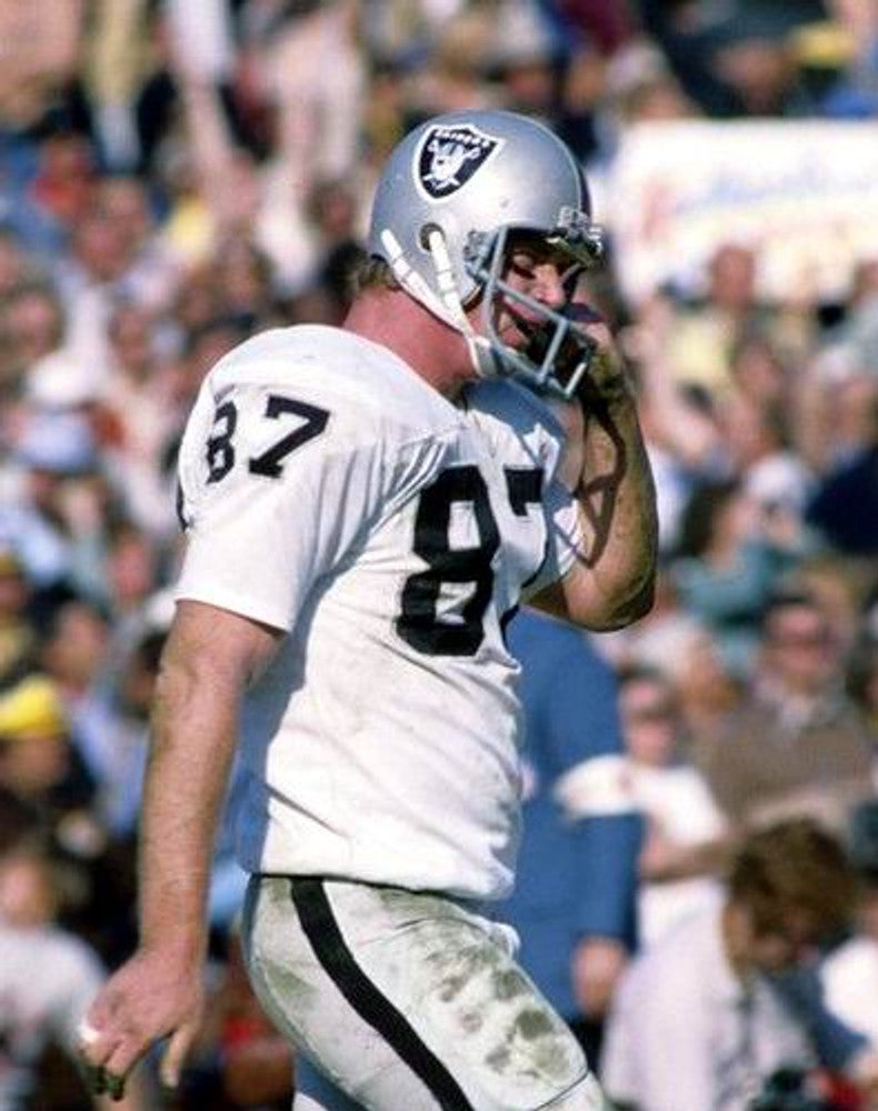 Oakland Raiders Dave Casper NFL jersey front view