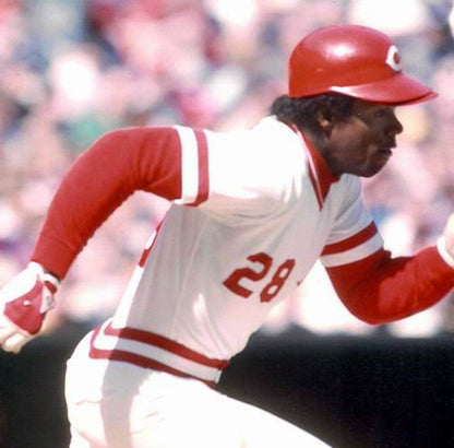 Cincinnati Reds Cesar Cedeno Cooperstown MLB jersey front view