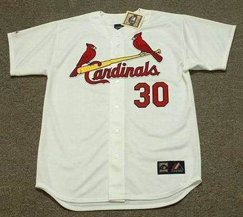Orlando Cepeda St Louis Cardinals 1967 Cooperstown Throwback Home Baseball Stitched Jersey jersey front view