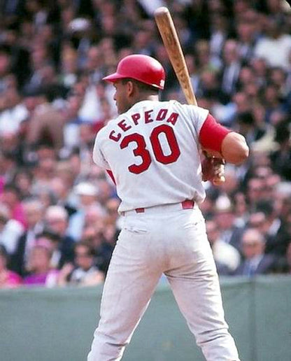 Orlando Cepeda St Louis Cardinals 1967 Cooperstown Throwback Home Baseball Stitched Jersey jersey front view