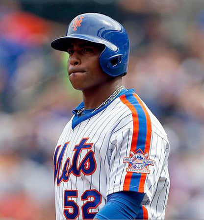 New York Mets Yoenis Cespedes MLB jersey front view