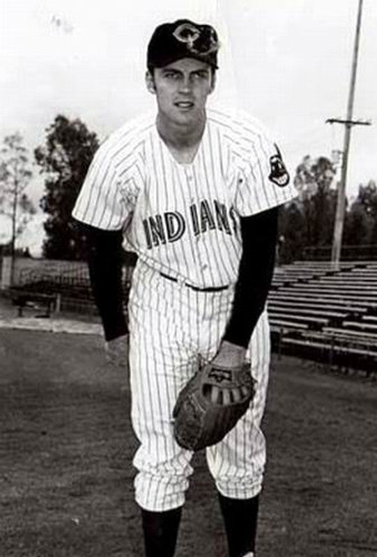 Cleveland Indians Dean Chance Cooperstown MLB jersey front view