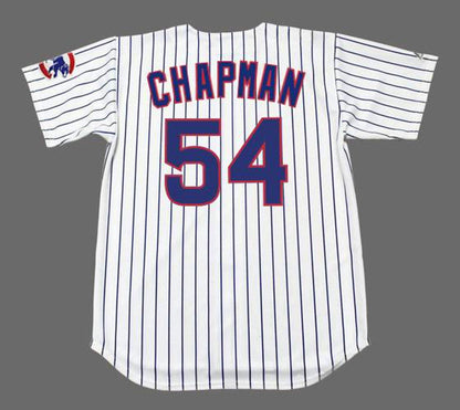 Chicago Cubs Aroldis Chapman MLB jersey front view
