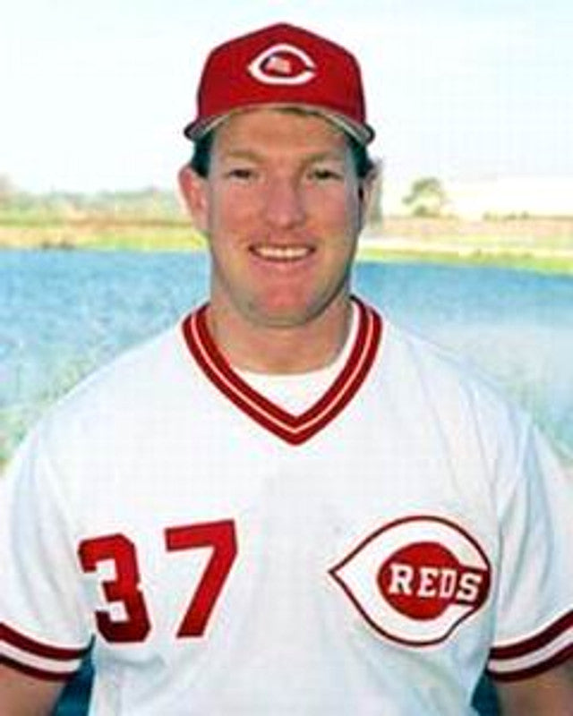Cincinnati Reds Norm Charlton Cooperstown MLB jersey front view