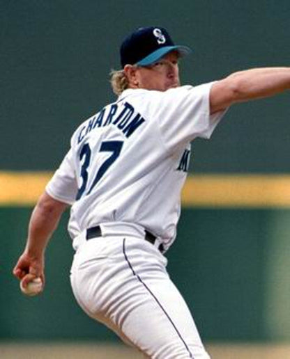 Seattle Mariners Norm Charlton MLB jersey front view
