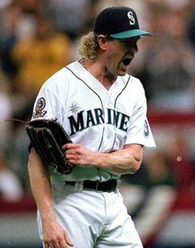 Seattle Mariners Norm Charlton MLB jersey front view