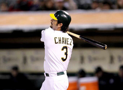 Oakland Athletics 2000s Name Number MLB jersey front view