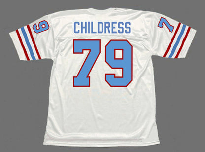 Houston Oilers Ray Childress NFL jersey front view