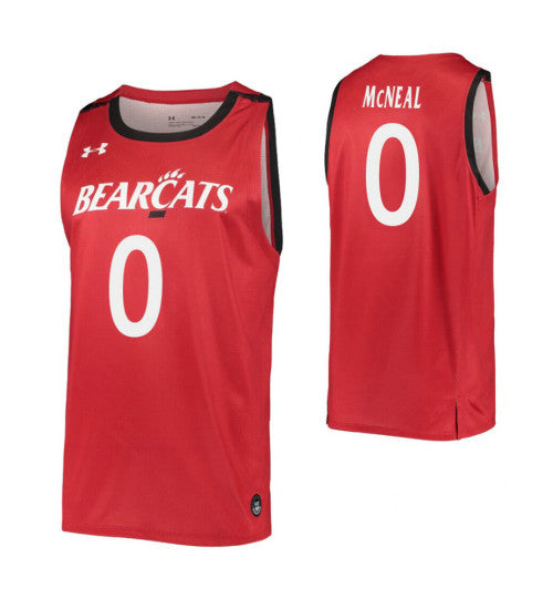 Chris Mcneal College Basketball Jersey Red Cincinnati Bearcats stitched basketball jersey for game day fanwear