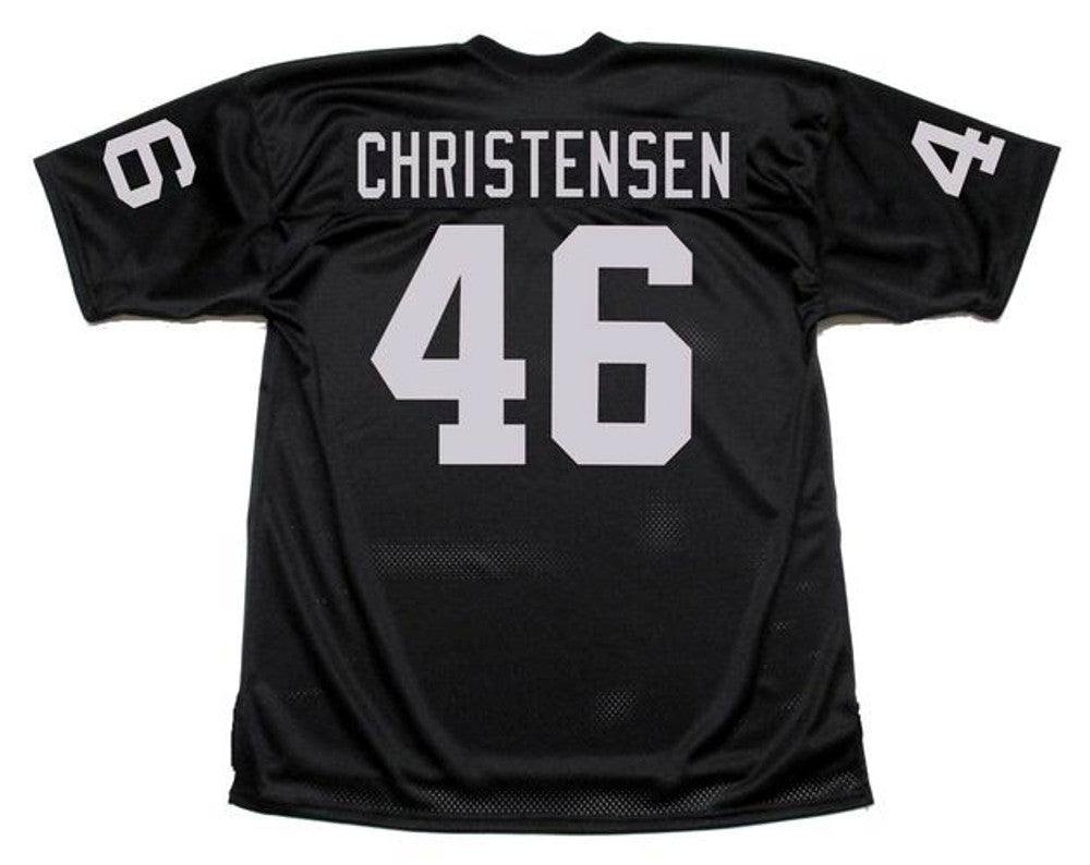 Oakland Raiders Todd Christensen NFL jersey front view