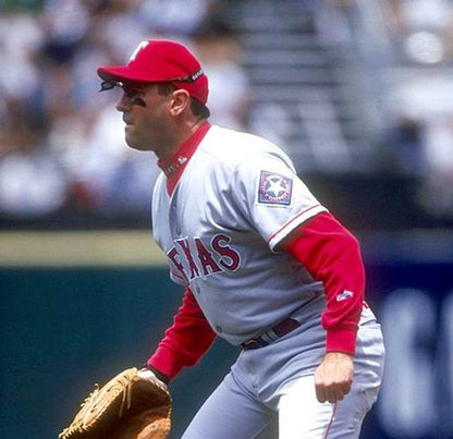 Texas Rangers 1990s Name Number MLB jersey front view