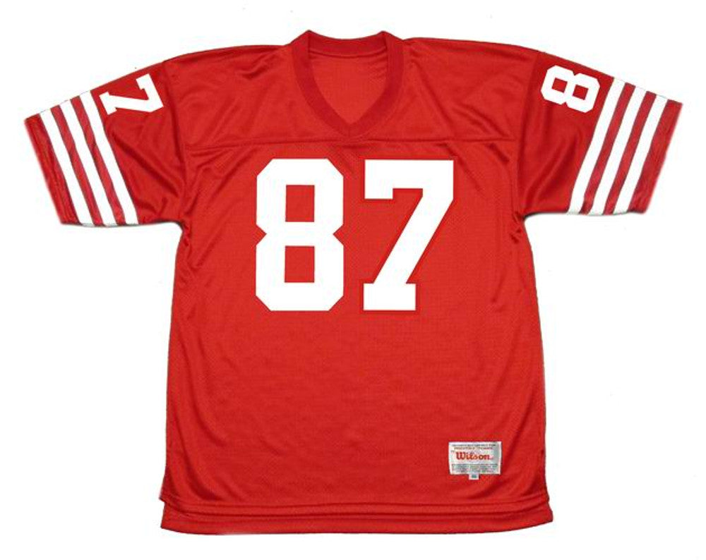 San Francisco 49ers Dwight Clark NFL jersey front view
