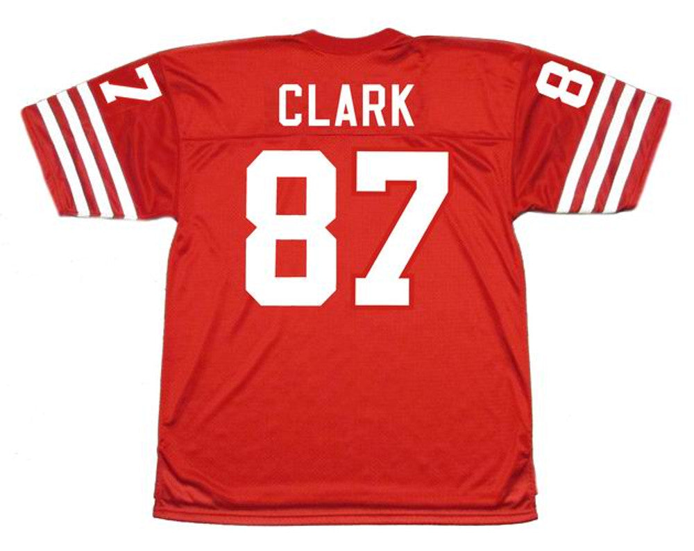 San Francisco 49ers Dwight Clark NFL jersey front view
