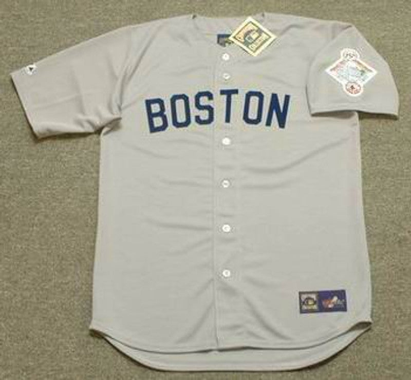 Boston Red Sox Roger Clemens Cooperstown MLB jersey front view