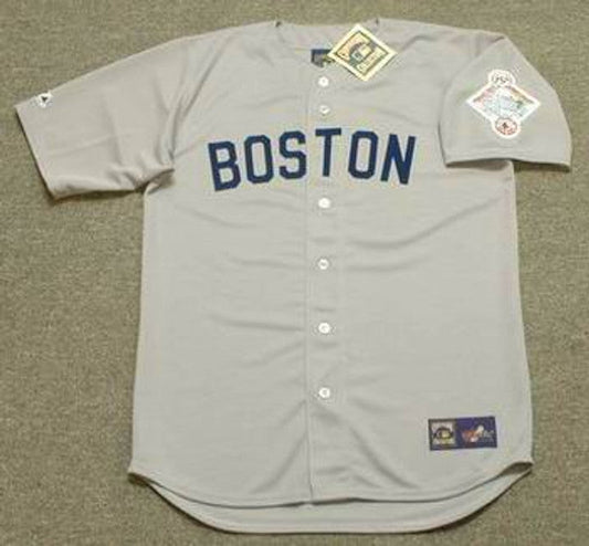 Boston Red Sox Rich Gedman Cooperstown MLB jersey front view