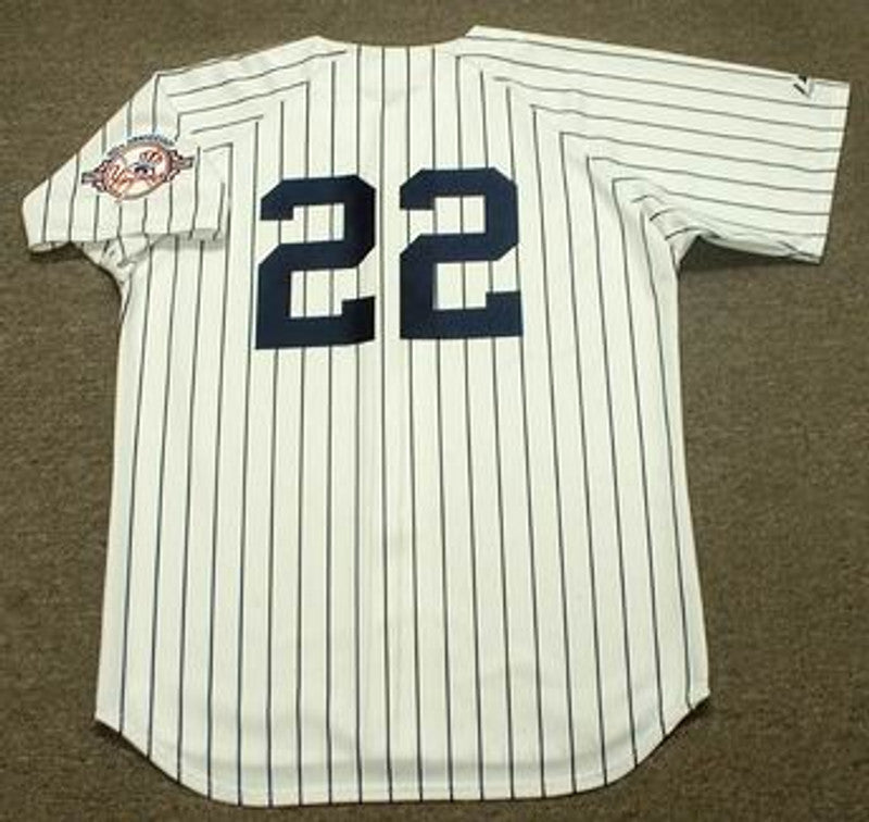 RC NYY 2003 Cooperstown Home Baseball Stitched Jersey, Vintage Baseball Jersey, Retro Sewn Jersey
