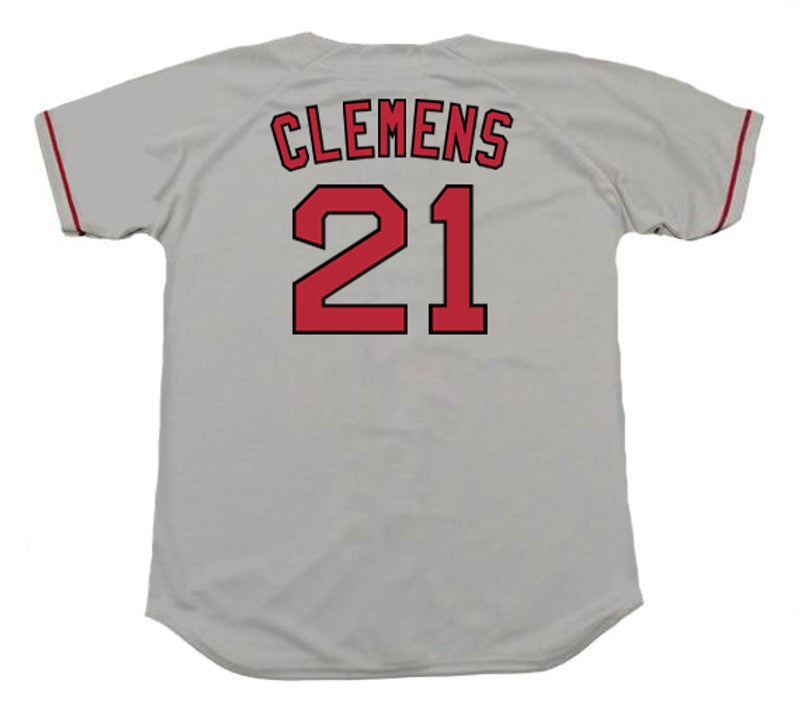 Boston Red Sox Roger Clemens MLB jersey front view