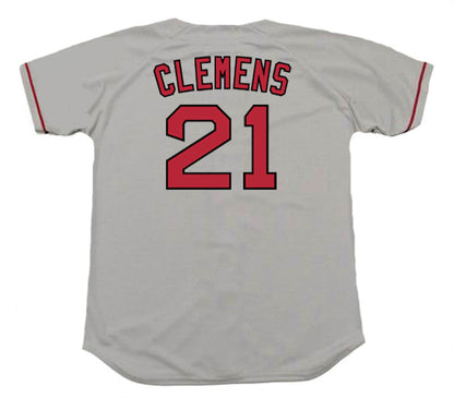 Boston Red Sox Roger Clemens MLB jersey front view