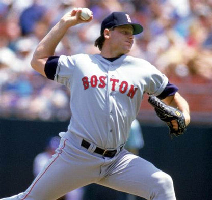 Boston Red Sox Roger Clemens MLB jersey front view