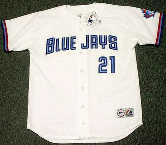 Toronto Blue Jays Roger Clemens MLB jersey front view