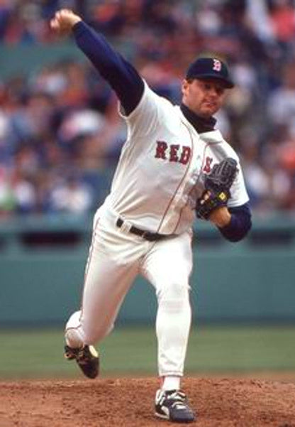 Boston Red Sox Roger Clemens MLB jersey front view