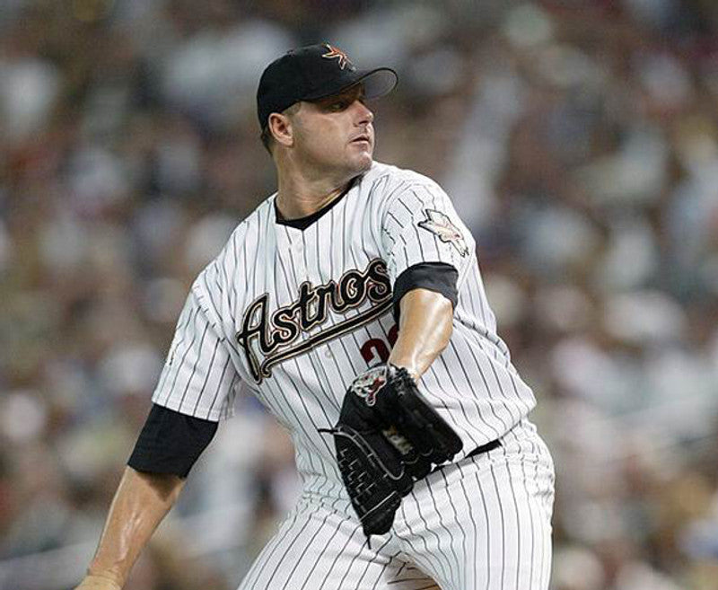 Houston Astros Roger Clemens MLB jersey front view