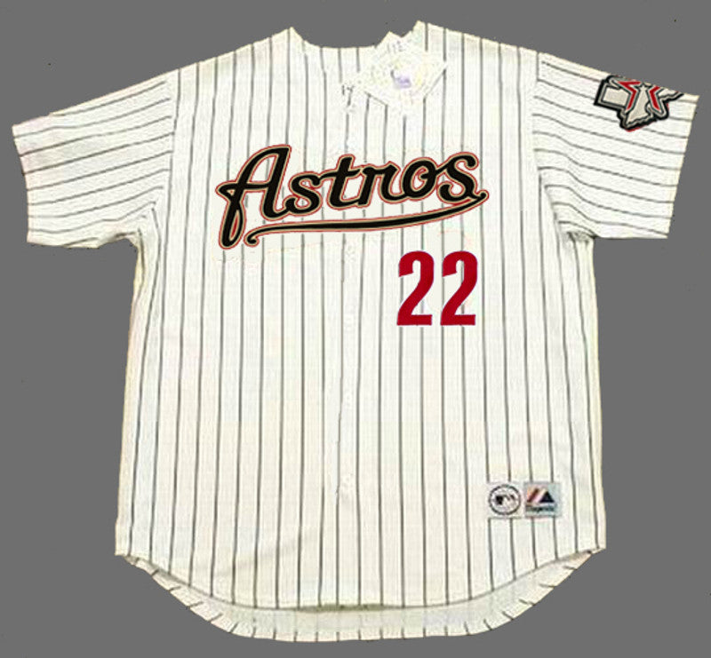 Houston Astros Roger Clemens MLB jersey front view
