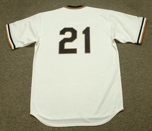 RC PP 1971 Home Baseball Throwback Stitched Jersey, Vintage Baseball Jersey, Retro Sewn Jersey