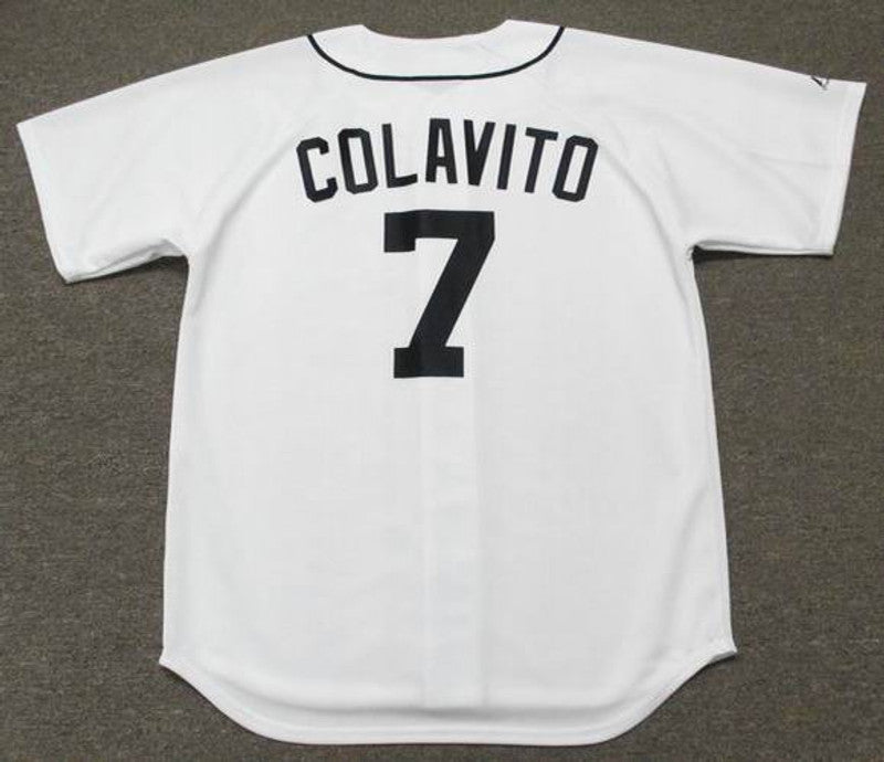 Detroit Tigers Rocky Colavito 1960s MLB jersey front view
