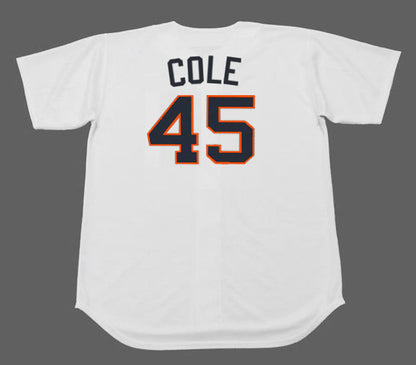 Gerrit Cole Houston Colt 45S 1960S Home Baseball Throwback Baseball Jersey jersey front view